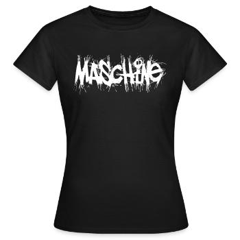 Maschine - Frauen T-Shirt - Schwarz - Vorne - AI Model Female 172 dark (172cm)