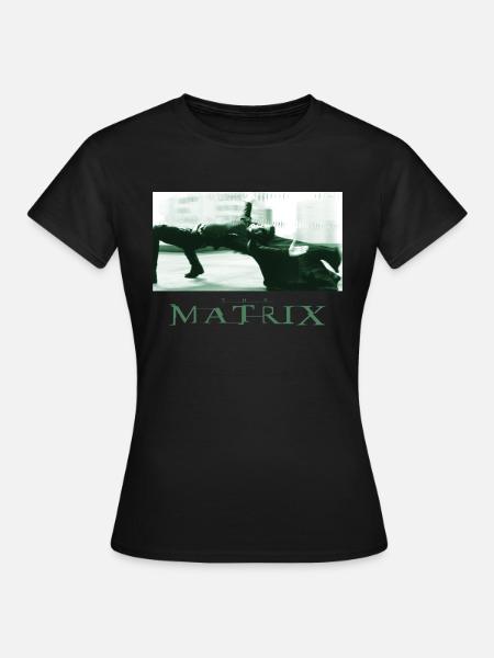 The Matrix Neo Ontwijken Kogels - Dame-T-shirt - sort