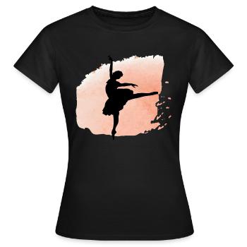 Dancing Dance Music - Frauen T-Shirt - Schwarz - Vorne - AI Model Female 172 dark (172cm)