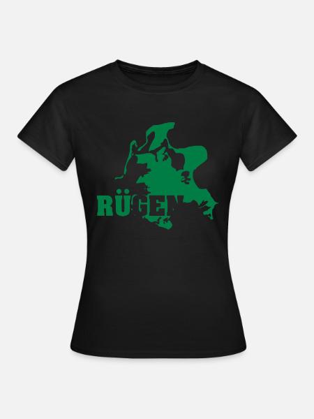 Rügen - Frauen T-Shirt - Schwarz
