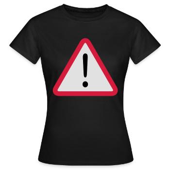 Remarque - T-shirt Femme - noir - Devant - AI Model Female 172 dark (172cm)