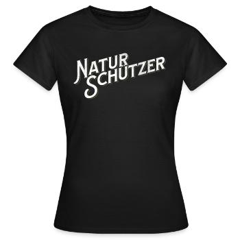 Naturschützer Naturschutz - Frauen T-Shirt - Schwarz - Vorne - AI Model Female 172 dark (172cm)