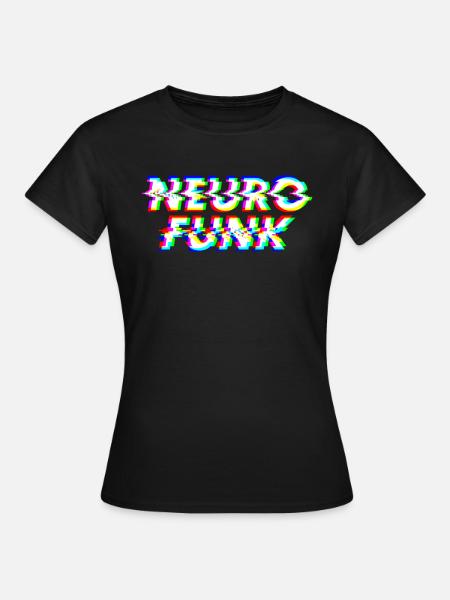 Neurofunk 4 - T-shirt Femme - noir