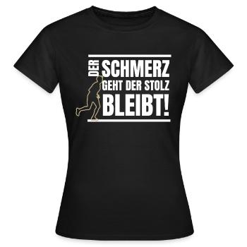 Fußball Football - T-shirt Femme - noir - Devant - AI Model Female 172 dark (172cm)