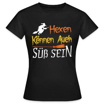 Halloween Kostüm - Alles für dein Spuk Outfit - Frauen T-Shirt - Schwarz - Vorne - AI Model Female 172 dark (172cm)