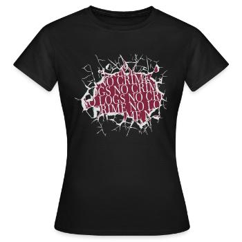 Hacking Computer Gift Idea Hack The Box - Women's T-Shirt - black - Front - AI Model Female 172 dark (172cm)