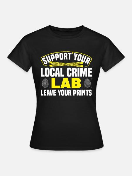 Gerichtsmediziner Forensiker Forensik - Frauen T-Shirt - Schwarz