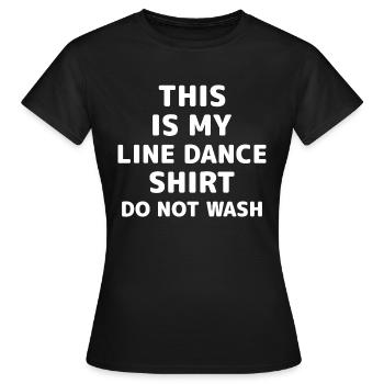Dancing Dance Music - Frauen T-Shirt - Schwarz - Vorne - AI Model Female 172 dark (172cm)