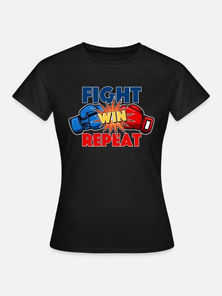 Highlevel Fighter - Frauen T-Shirt - Schwarz