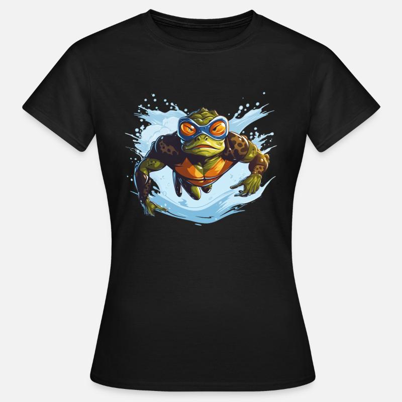 Frogman - Women's T-Shirt - black