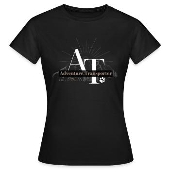 Black - Frauen T-Shirt - Schwarz - Vorne - AI Model Female 172 dark (172cm)