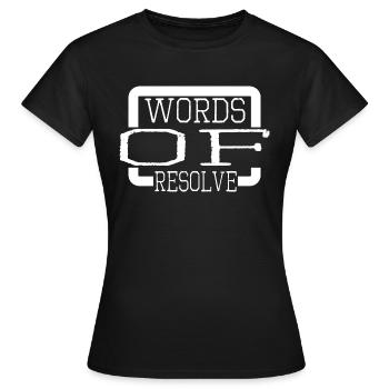 Cool Conversation Quotes Conversational Art - Women's T-Shirt - black - Front - AI Model Female 172 dark (172cm)