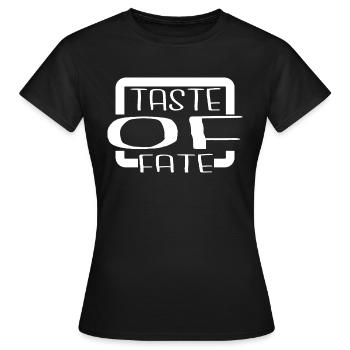 Cool Happy Culinary Masterpieces - Women's T-Shirt - black - Front - AI Model Female 172 dark (172cm)
