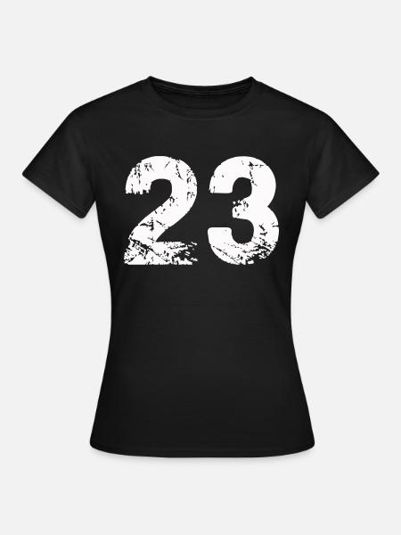 23 - Women's T-Shirt - black