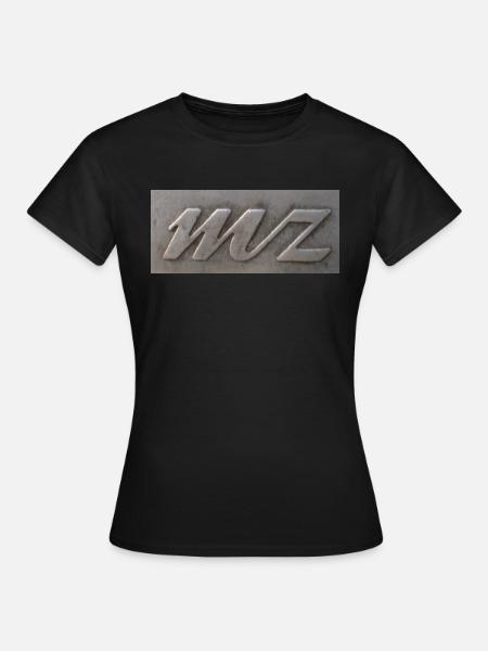 MZ-Logo - Frauen T-Shirt - Schwarz