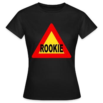 Recrue - T-shirt Femme - noir - Devant - AI Model Female 172 dark (172cm)