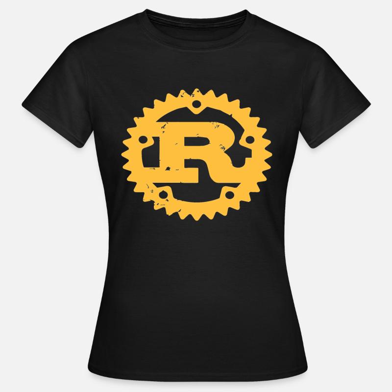 Programmation rust - T-shirt Femme - noir