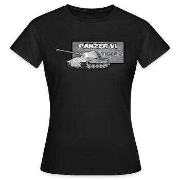 Tank - T-shirt Femme - noir - Devant - AI Model Female 172 dark (172cm)