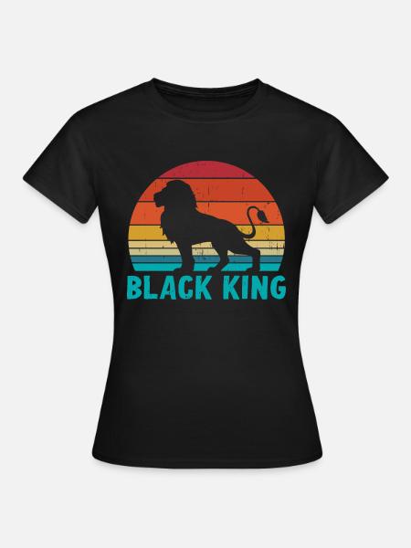Black King - Frauen T-Shirt - Schwarz