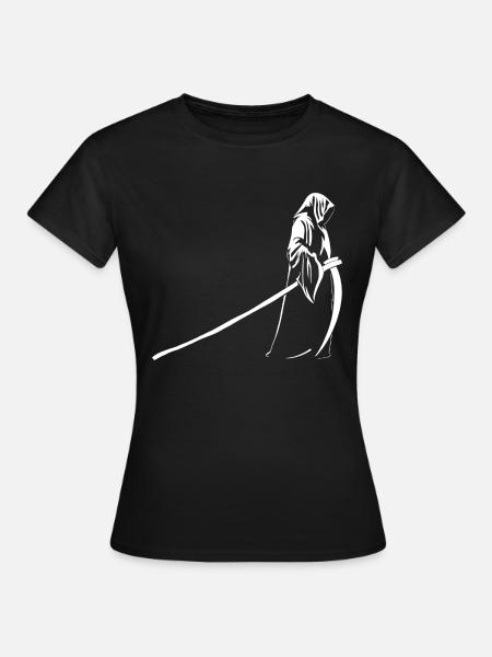sensenmann - Frauen T-Shirt - Schwarz