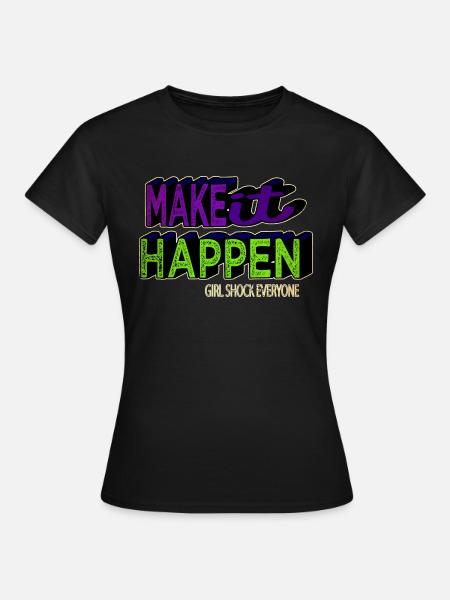 when there birthday present idea gift idea - Frauen T-Shirt - Schwarz