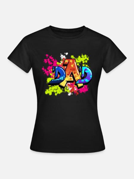 DAD - Frauen T-Shirt - Schwarz