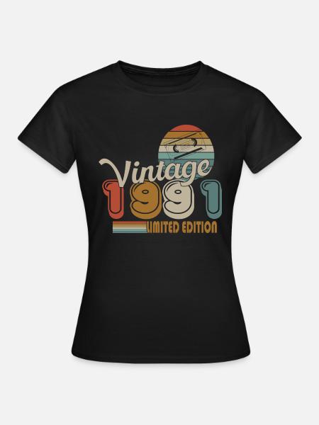 1991 - Women's T-Shirt - black