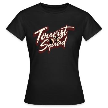 Tourist Squad Picture Photographer Vacation - Frauen T-Shirt - Schwarz - Vorne - AI Model Female 172 dark (172cm)