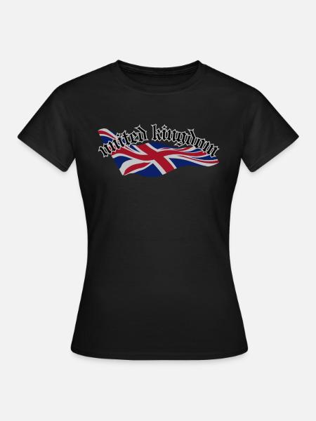 United kingdom - Frauen T-Shirt - Schwarz