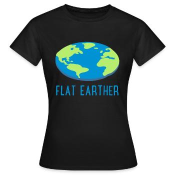 Conspiration - T-shirt Femme - noir - Devant - AI Model Female 172 dark (172cm)