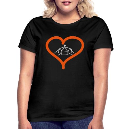 Herzjurte - Frauen T-Shirt