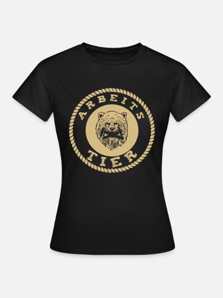 Arbeitstier Werkzeug - Frauen T-Shirt - Schwarz
