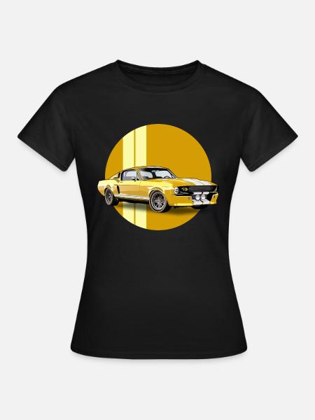 Voiture de sport - T-shirt Femme - noir
