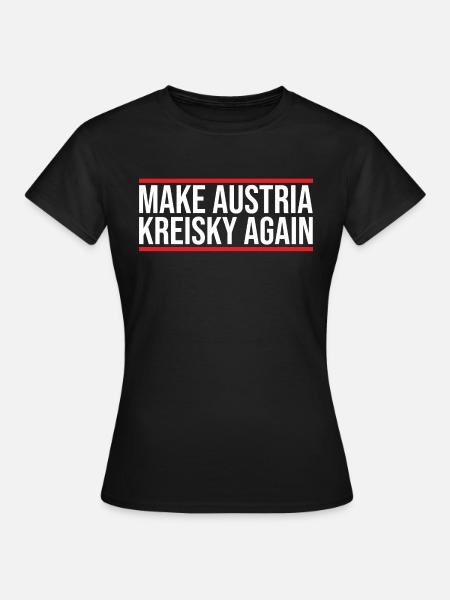 Make Austria Kreisky Again - Frauen T-Shirt - Schwarz