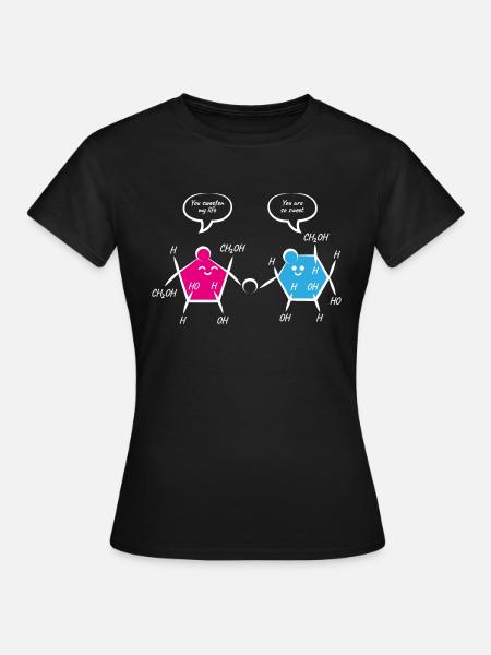 Je zoett mijn levensgeschenk Chemist Science - Vrouwen T-shirt - zwart