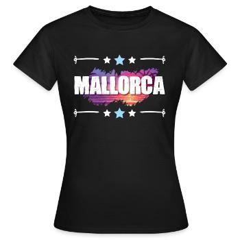 Majorca - Women's T-Shirt - black - Front - AI Model Female 172 dark (172cm)