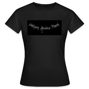 Black Metal MOZART - Women's T-Shirt - black - Front - AI Model Female 172 dark (172cm)
