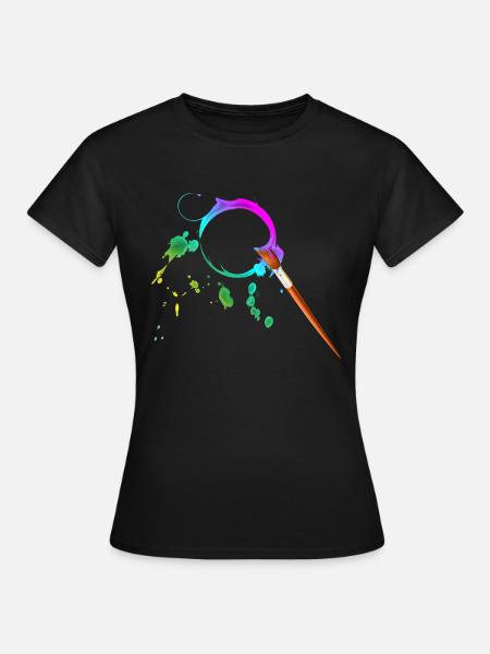 Painter - Women's T-Shirt - black