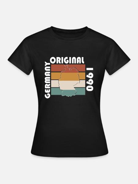 Deutschland Original - Frauen T-Shirt - Schwarz