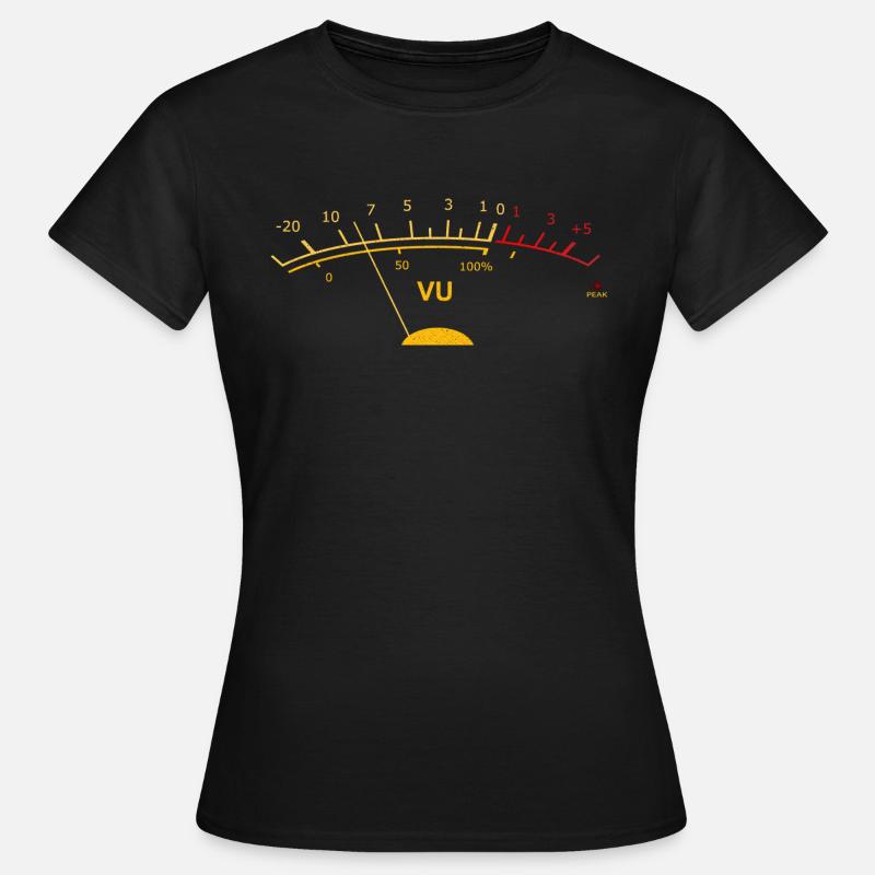 Volumenmåler til køretøjsenhed - Dame-T-shirt - sort