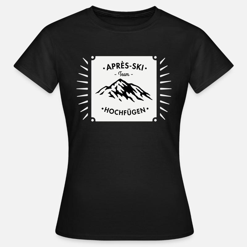 Après-Ski Hochfügen - Women's T-Shirt - black