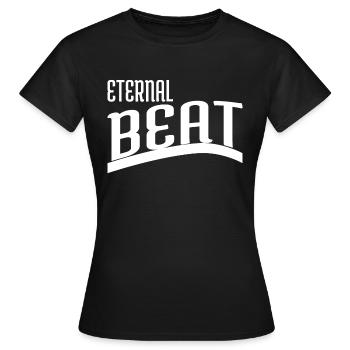 Humour joyeux Élégance intemporelle Mode intemporelle - T-shirt Femme - noir - Devant - AI Model Female 172 dark (172cm)