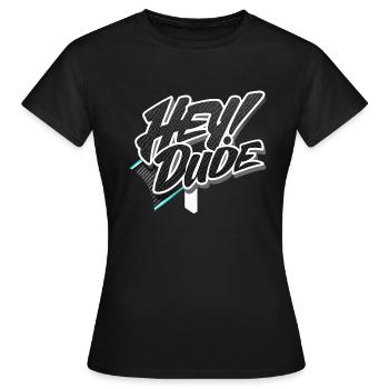 hey Kumpel - Frauen T-Shirt - Schwarz - Vorne - AI Model Female 172 dark (172cm)
