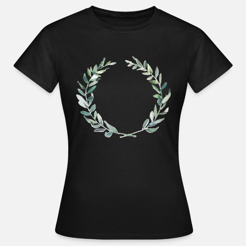 Olive crown - Women's T-Shirt - black
