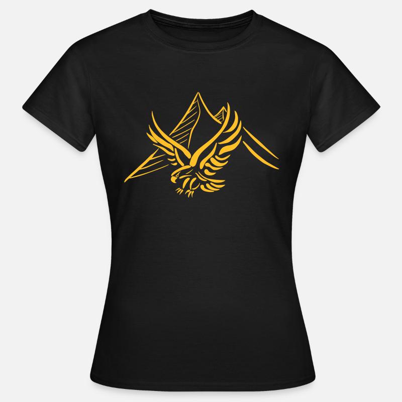 Golden Eagle Mountain - Women's T-Shirt - black
