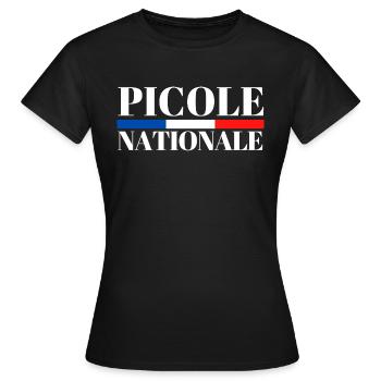 National Fishing - Women's T-Shirt - black - Front - AI Model Female 172 dark (172cm)