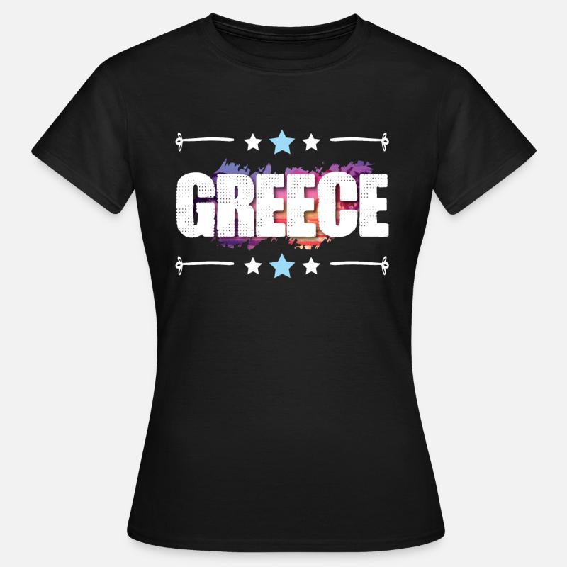 Greece - Women's T-Shirt - black