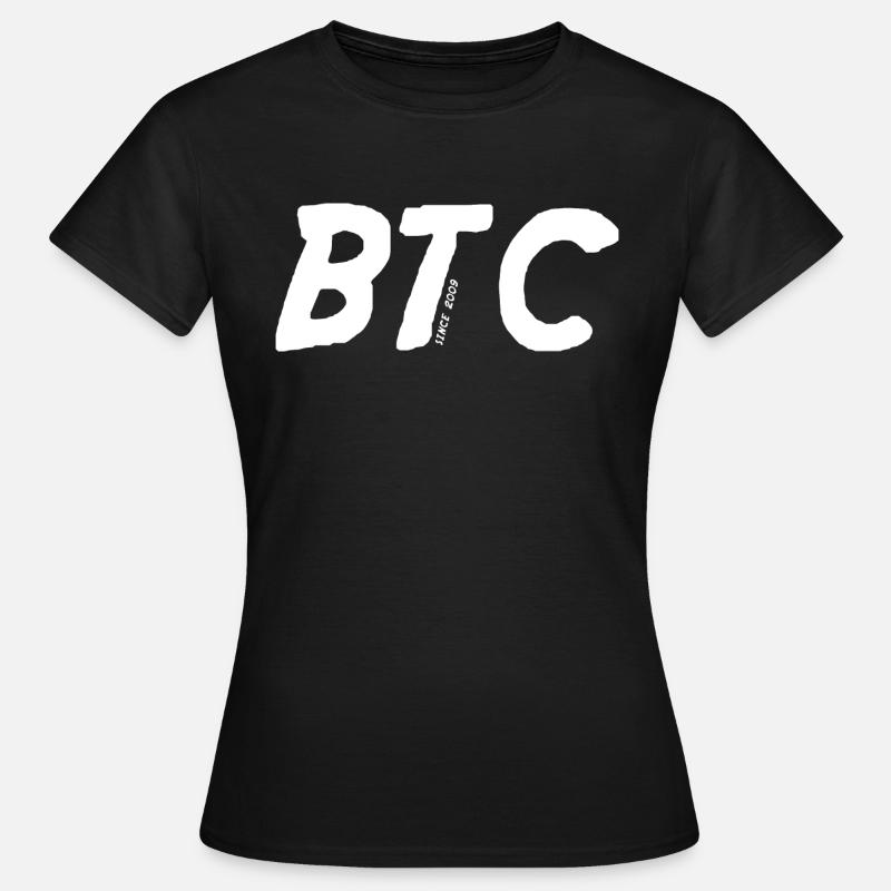 Bitcoin BTC - Women's T-Shirt - black
