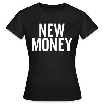 Crédit de restructuration - T-shirt Femme - noir - Devant - AI Model Female 172 dark (172cm)