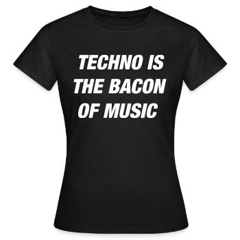 Dancing Dance Music - Frauen T-Shirt - Schwarz - Vorne - AI Model Female 172 dark (172cm)